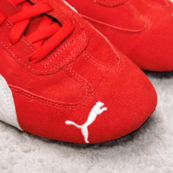 Puma Speedcat OG Red White Sneakers Racing Shoes Womens Size 10 EU 41 - Picture 11 of 15